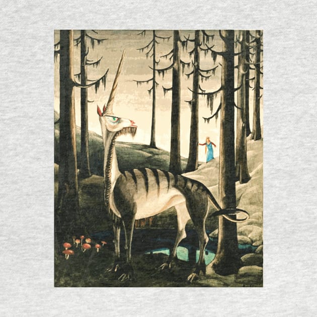 The Unicorn by Franz Sedlacek by Naves